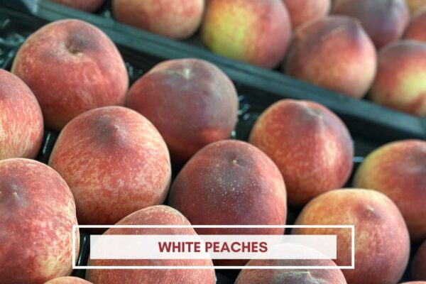 white peaches